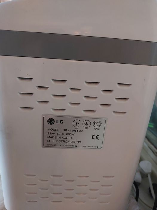 Хлебопечка марки LG