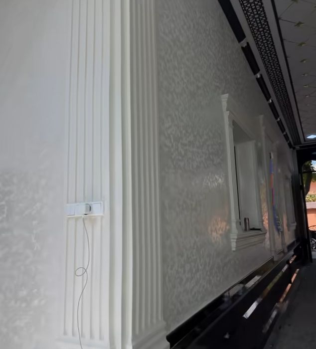 Attacento travertin dojdik marmarenoo kartamiro fasad