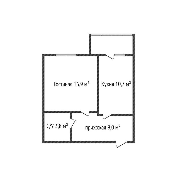 Продажа 1-комнатной квартиры