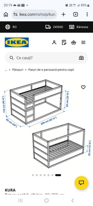 Pat ikea reversibil