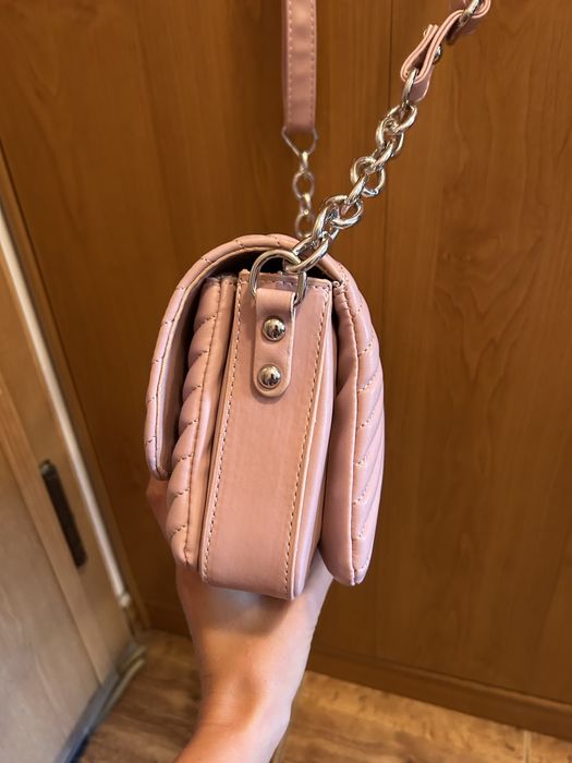 Чанта, цвят пепел от рози