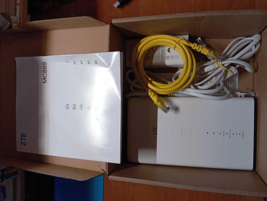 5G рутер/антена за външен монтаж ZTE MC889 за SIM от Vivacom