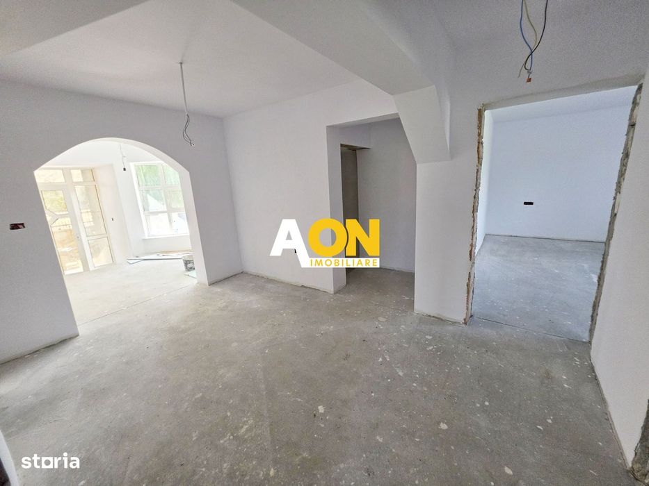 Apartament tip duplex, D+P, 5 camere, la cheie, 450 mp teren, Barabant