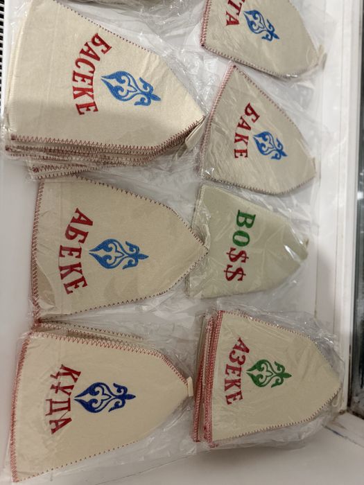 Банная шапка новая