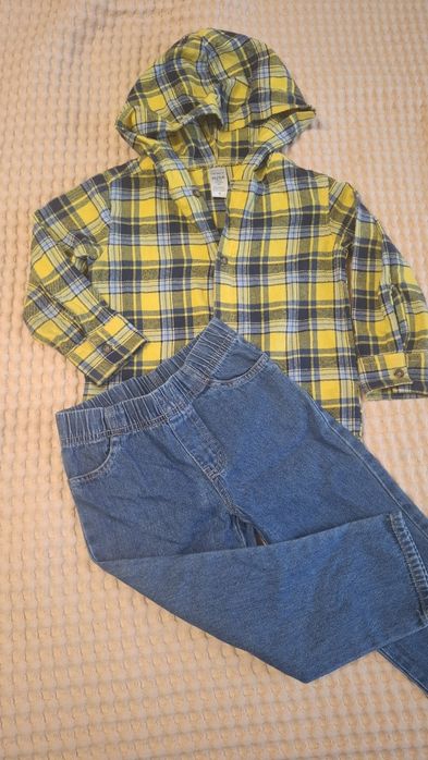 Набор рубашка + джинсы Carters 3т