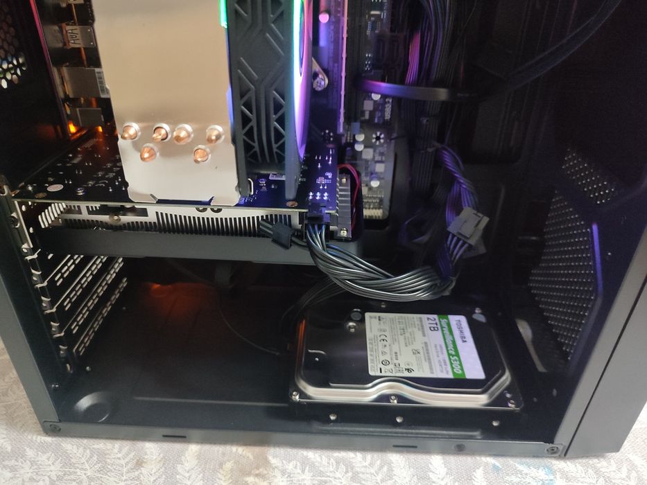 Intel Core i7-12700F | RX 580 8GB | 16GB RAM | SSD + 2TB | BP 750W 80+
