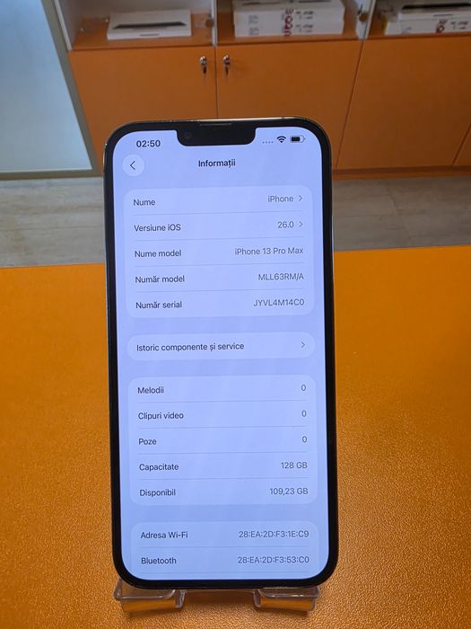 IPhone 13 Pro Max 128g Black,stare buna ,100% baterie garantie bonus