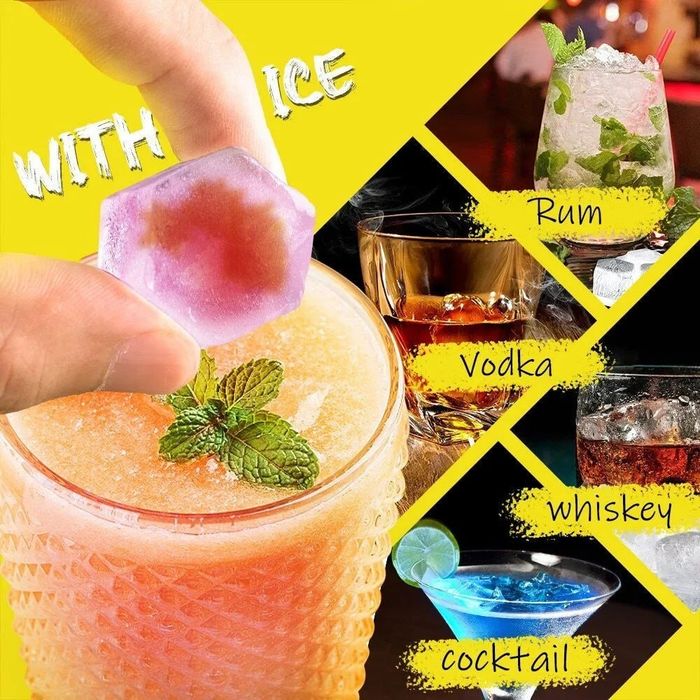 Форма для льда силиконовая с крышкой "Соты", для заморозки, выпечки, к