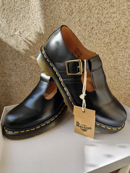 Нови Dr. Martens кубинки / обувки от естествена кожа – черни