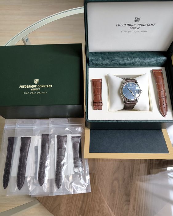 Ceas Frederique Constant Classics Index Automatic (43mm) - Full Set + Curele extra