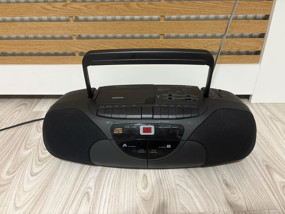 Dublu radio casetofon Watson