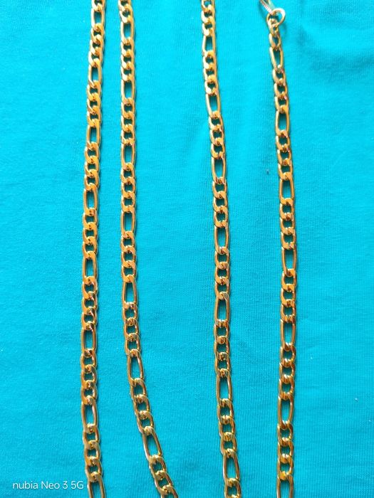 Set unisex placat 18k