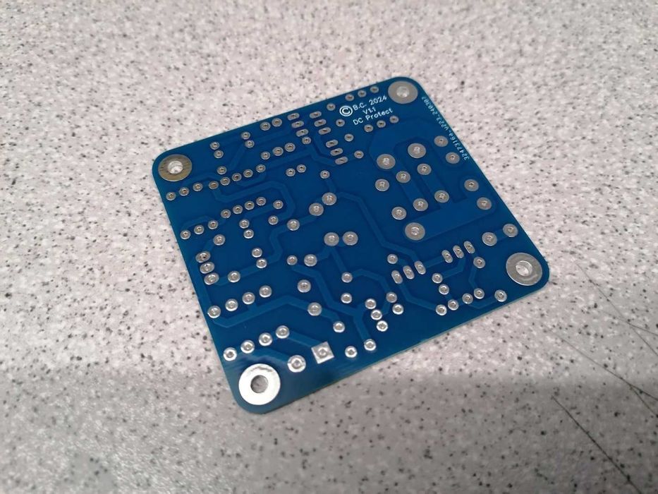 (5)PCB Cablaj protectie DC mono sau stereo pentru boxe