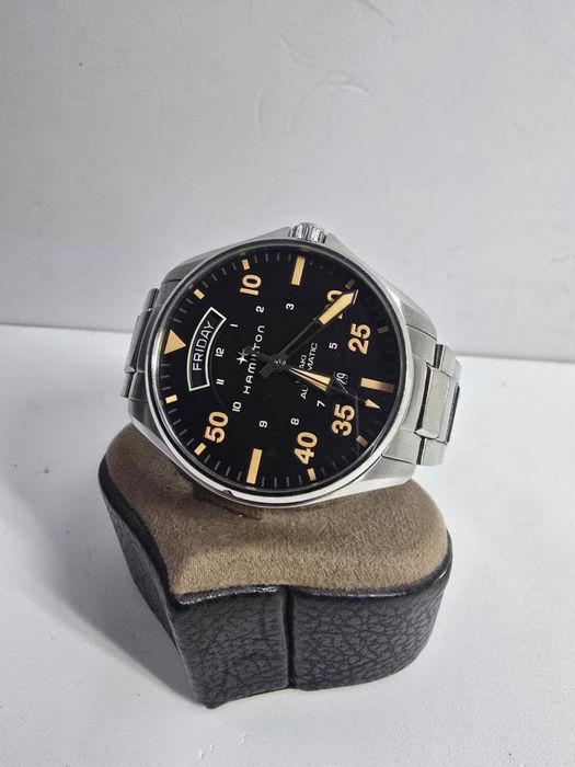 Ceas barbatesc HAMILTON automatic Khaki Aviation Pilot -P-