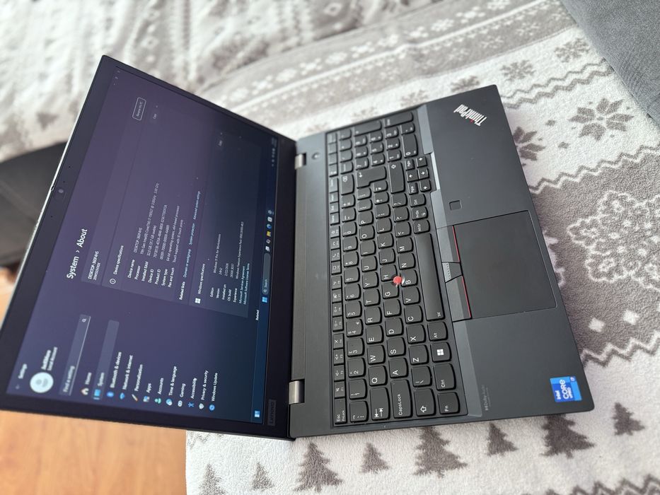 Laptop Lenovo ThinkPad T15 Gen2i i7 32gb 512ssd Nvidia Touchscreen
