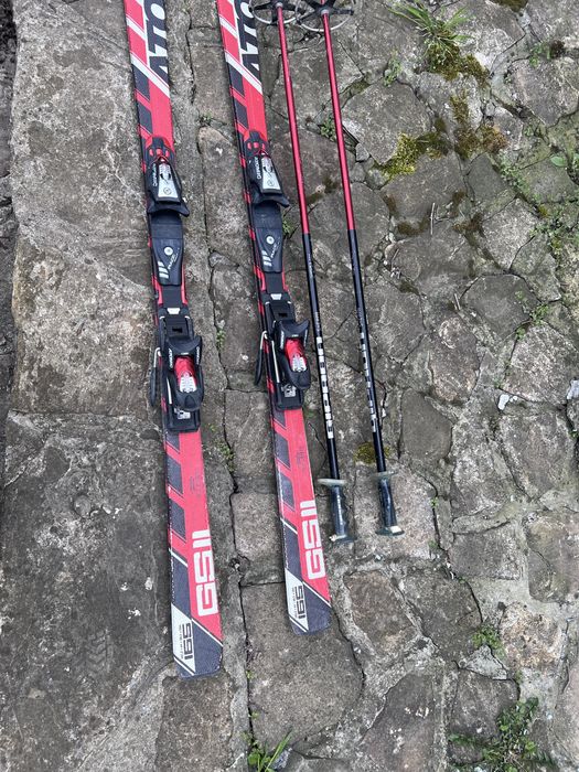 Vand doua perechi se Sky una  Rossignol si o pereche Atomic GS