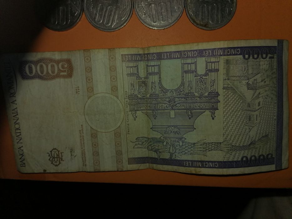 Vând monede și bagnote românești