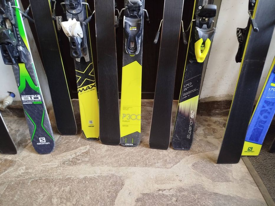 Ски от 168см до 170см и дтски ски от 100 до 130 см