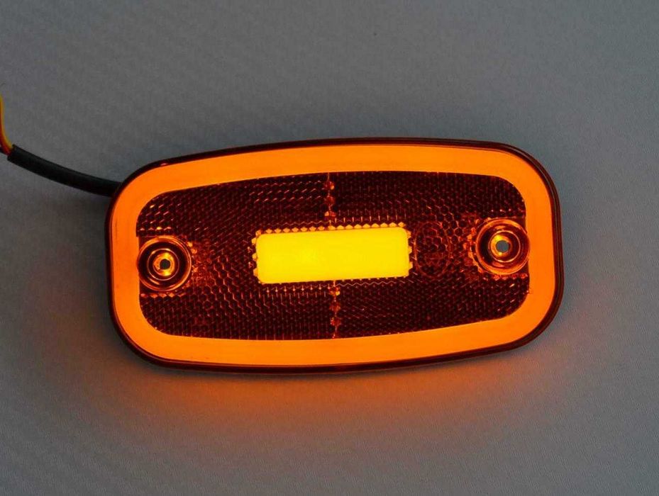 1бр. Лед LED габарити светлини 12-24V неонов ефект , 3 цвята
