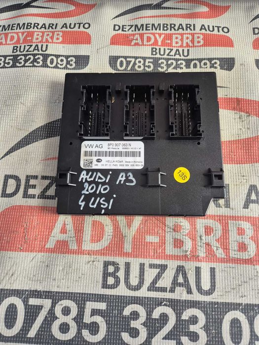 Calculator de comfort Audi A3 8P an 2010 4 usi