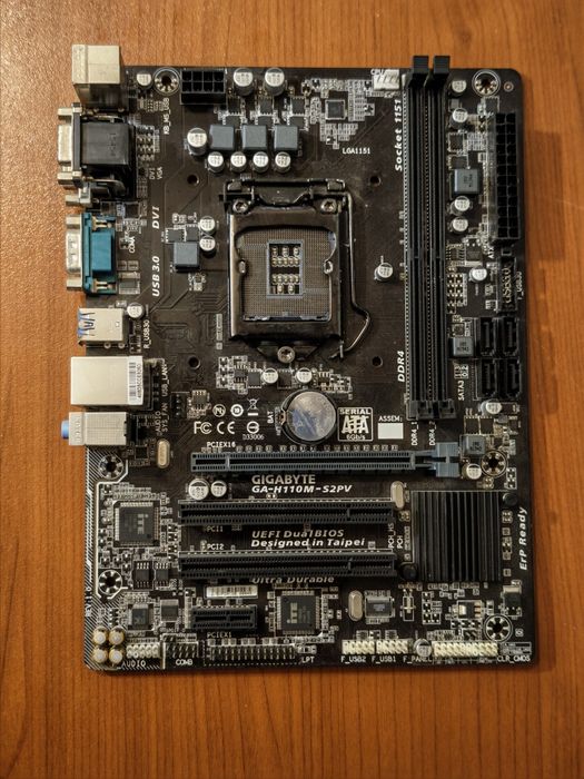 Gigabyte H110M-S2PV сокит 1151