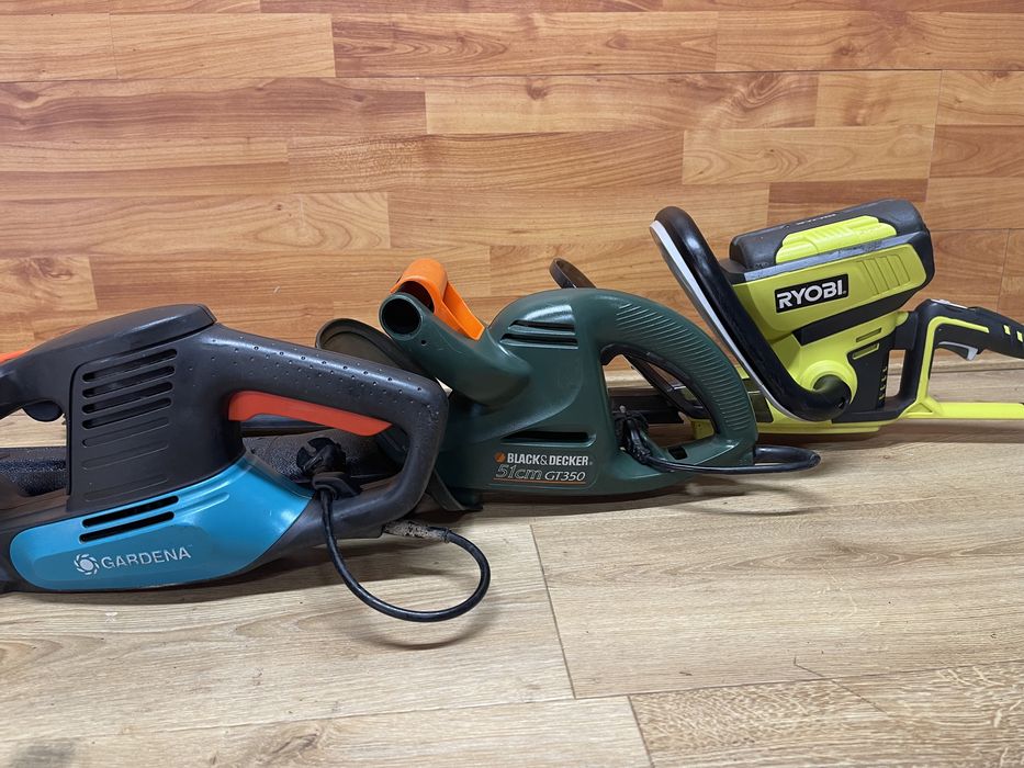 Foarfeca gard viu tuia pomi trimmer Gardena Ryobi Black & Decker