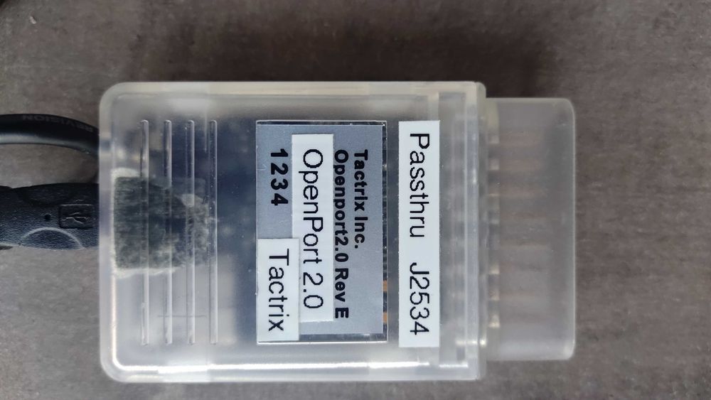OBD кабел Tactrix Openport 2.0