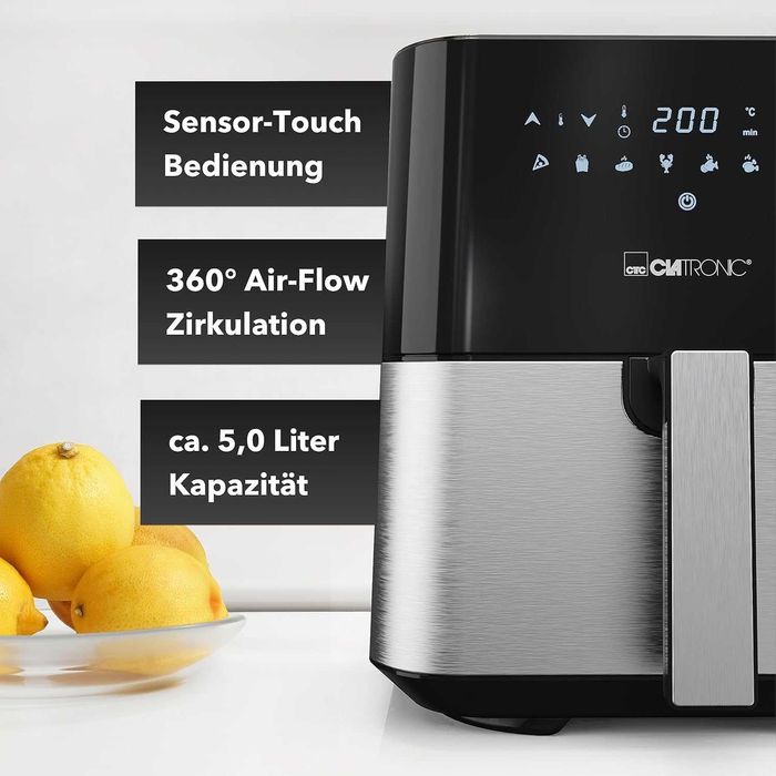 Фритюрник с горещ въздух Clatronic FR 3782 H капацитет 5л. Air fryer