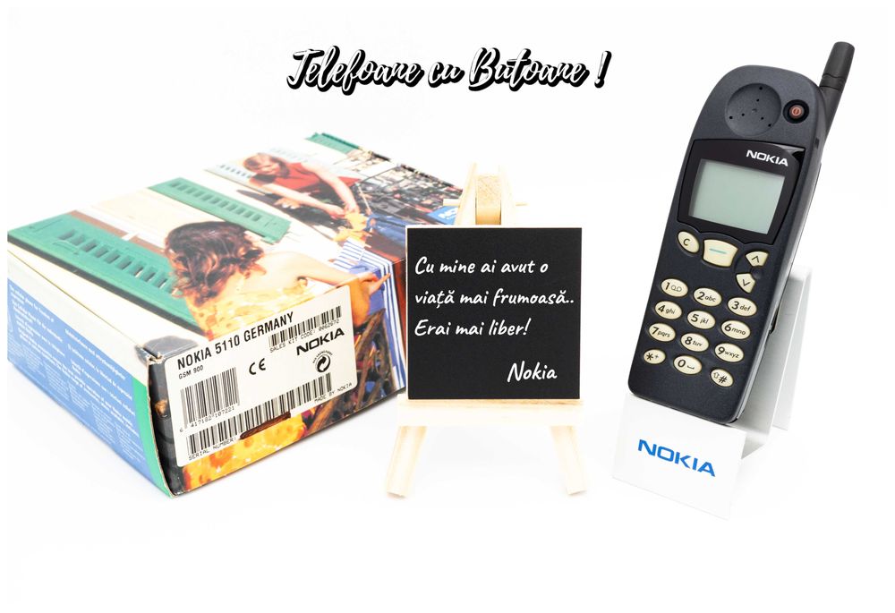 Nokia 5110 an 1998  (nu Nokia 6310i Nokia 6150 Nokia 6110 Nokia 6700 )