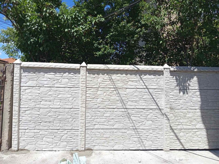 Армирани бетонни панелни огради.