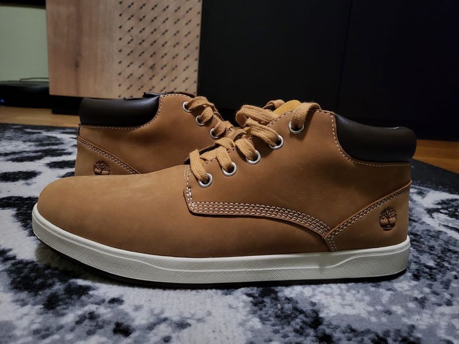 Timberland Davis Square Zip Chukka Wheat Nubuck