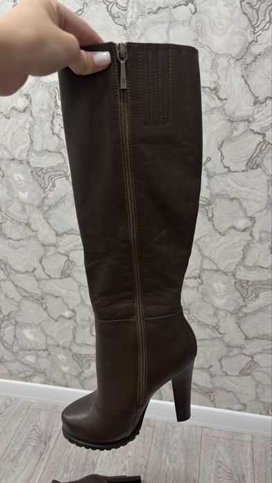 Ботфорты коричневые, новые, 38 размер