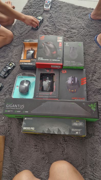 Pachet periferice gaming NOI, SIGILATE – ROG, Razer, Redragon, Corsair