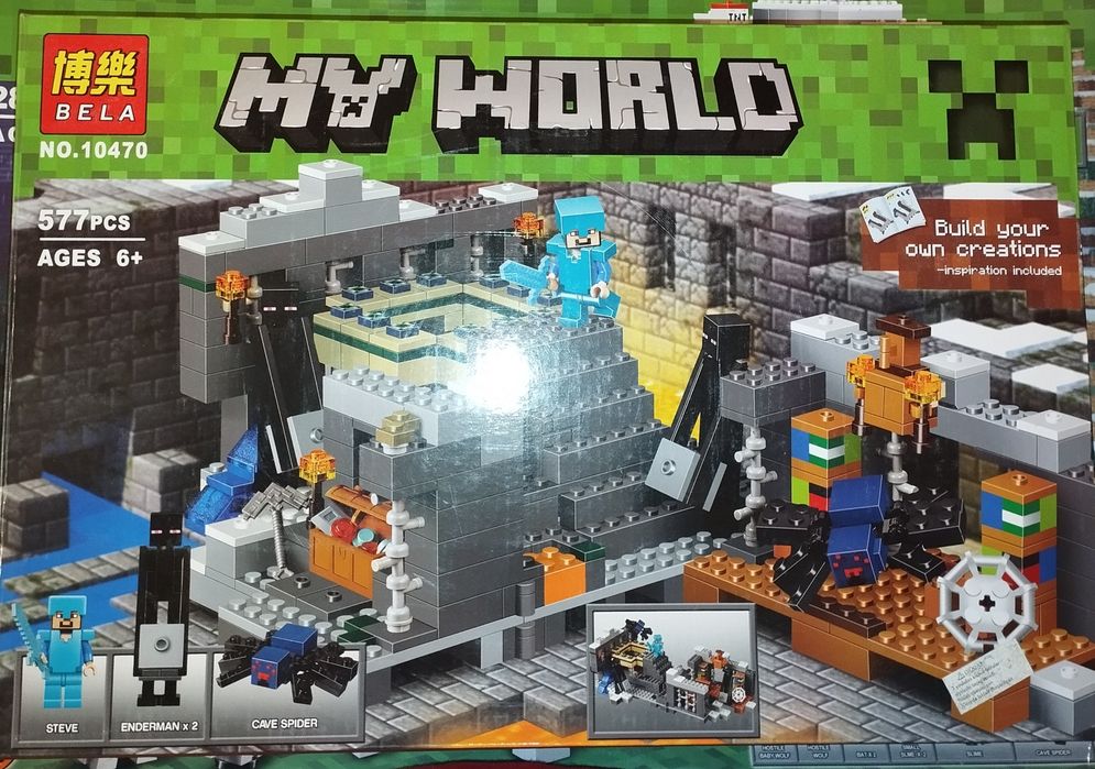 Конструкторы Майнкрафт Б/у