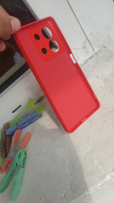 Husa telefon rosie,pentru Xiaomi Redmi note 13