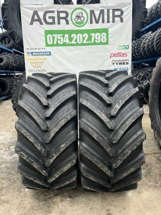 Cauciucuri noi radiale 600/60R30 marca BKT pentru tractor fata