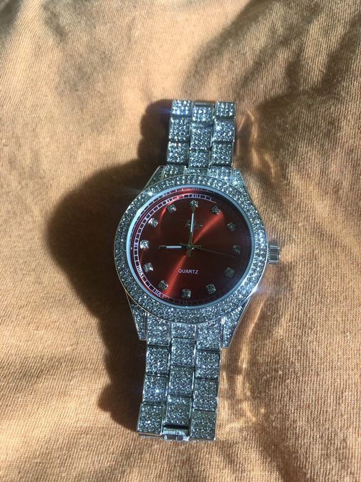Diamond wrist watch