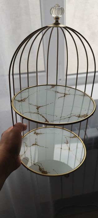 Декоративная полка-подставка