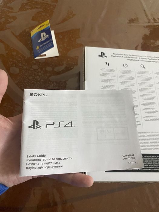 Ps 4 Slim 1тб свежий