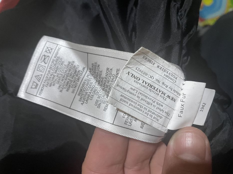 Дамски зимно яке с косми от лисица CANADA водоустойчиво