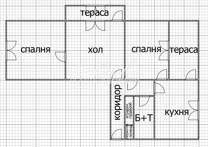 Тристаен ТУХЛЕН апартамент - кв. Добруджански!