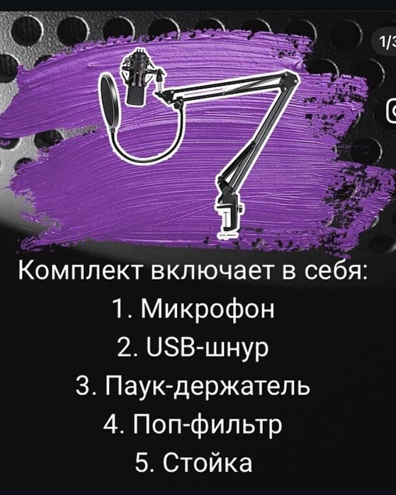 Микрофон профессиональный