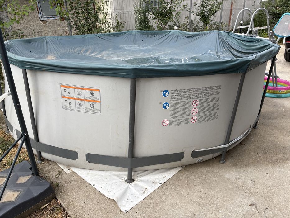 Piscina Beatway Steel Pro MAX 366 x100 9000 litrii cu pompa de filtrar