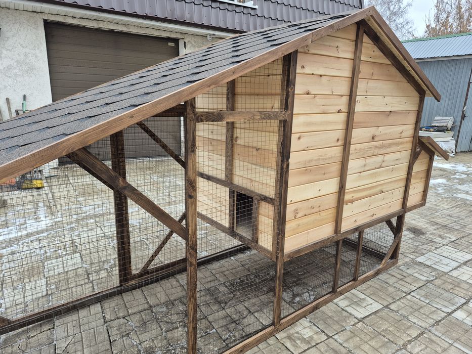 Мини курятник на 10-15 птиц