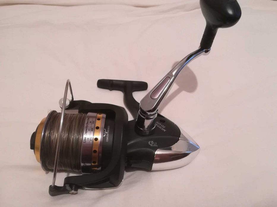 Мощна макара с проблем в бигела.