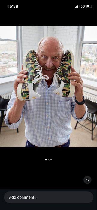 Adidas Stan Smith x Bape 30th Anniversary 42 Eu