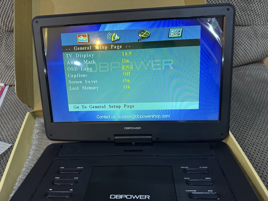 Media Player 15.6 camion bus