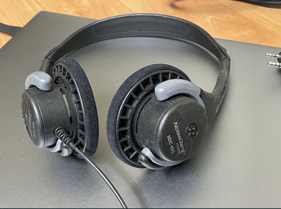 Sennheiser mobile HDC 450 noisegard casti aviatie gen bose