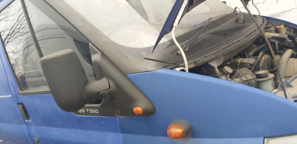 Mască, bară, capotă Ford Transit 2003