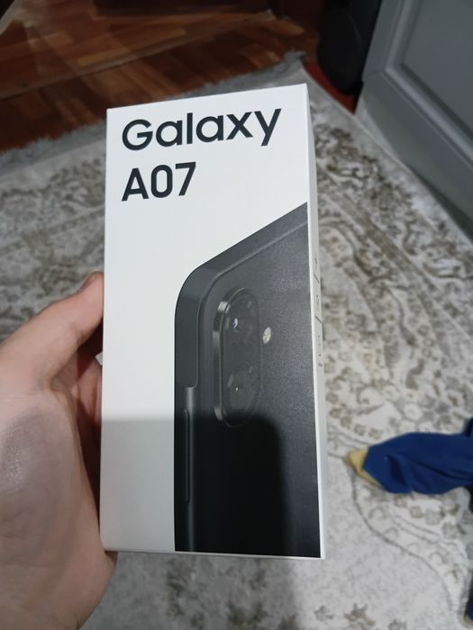 Samsung A07 черный